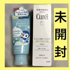 新品　SENKA Perfect Whip アクネケア　Curel 化粧水のサムネイル