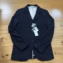 新品未使用　UNIQLO イネス　ウールブレンドジャケット　ネイビー　Ｍ