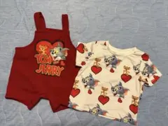 トムとジェリー ベビー服 セットアップ 9-12Mのサムネイル