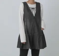 新品タグ付き　LOWRYS farm デニムミニワンピース