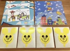 ディズニー バルーンシール　ファーストライドシール　シェフシール　セット