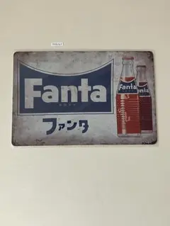 Fanta ファンタ ブリキ看板