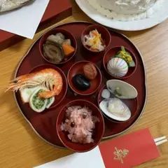 お食い初め用　食器セット　女の子用のサムネイル