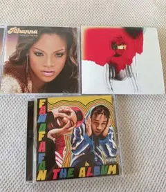Rihanna & Chris Brown 3枚CDセット