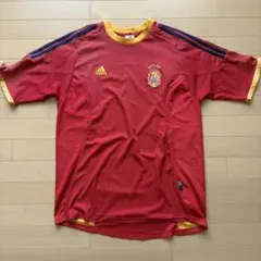 アディダス 02/03 日韓W杯 スペイン代表 ユニフォーム L サッカー