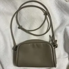 H&M ミニショルダーバッグ　オリーブ