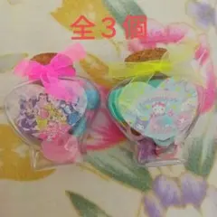 サンリオキャラクターズ２個、アイドルプリキュアハートボトルセット