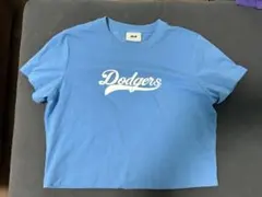 MLB Dodgers 半袖Tシャツ ライトブルー