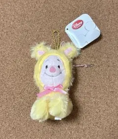 ピグレット イースター ディズニーストア プラッシュキーチェーン キーホルダー