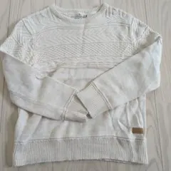 Ｈ＆Ｍセーター クリーム色 134/140