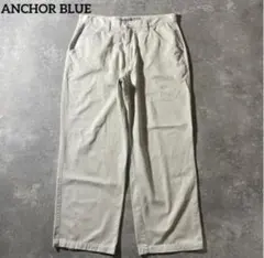 ANCHOR BLUE W38 BEYOND BAGGY チノパン ワイド