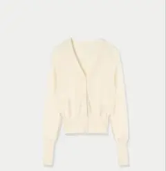 louren Vneck knit compact cardigan