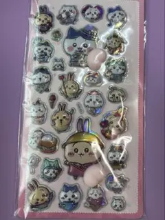 ボンボンドロップシール おしりシール うさぎ ハチワレ ちいかわ 正規品