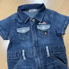 ダブルBデニムツナギM