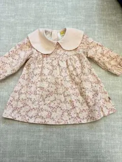 モイモルン　moimoln フラワープリント ワンピース 90