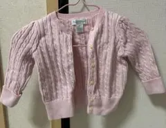 Ralph Lauren ピンク カーディガン 9M