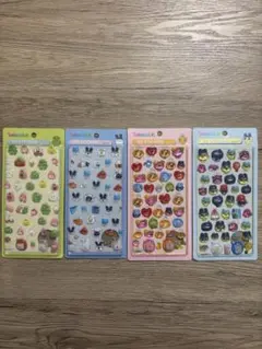 在庫残り5！　たまごっち４種セット　３Dステッカー　ボンボンドロップシール　立体