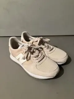 【美品】New Balance ベージュ スニーカー