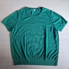 UNIQLO UVカットクルーネックセーター/ウォッシャブル　Lサイズ
