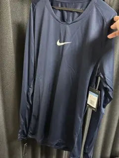 NIKE Dri-Fitパークファーストレイヤー　オブシディアン/ブラック