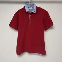 「即日発送」L THE SHOP TK 半袖ポロシャツ レッドのサムネイル