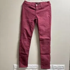 KANCAN JEANS カンクン ジーンズ レッド パイソン柄 Mサイズ