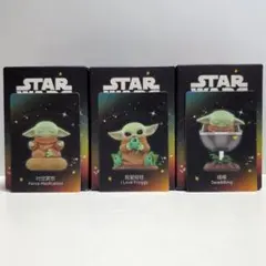 スター・ウォーズ　グローグー　ポップマート　フィギュア　3点まとめ売りのサムネイル