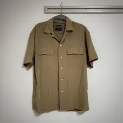 BACK NUMBER DRY LUSH ポケ開衿シャツ 半袖 Mのサムネイル
