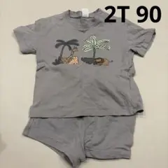 H&M 半袖Tシャツ ショートパンツ セット 2T 90