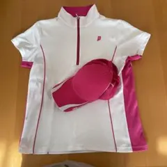 P ブランド ポロシャツとキャップ セット M