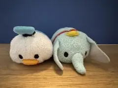 ディズニー　ツムツム　 ぬいぐるみ　ダンボ　ドナルドダッグ　2個セット　限定