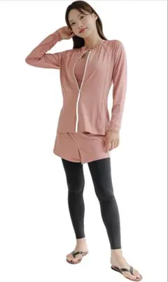 ラッシュガード レギンスパンツ トップス 3点セット水着