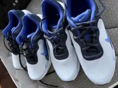 Nike スニーカー グレー ネイビー US10.5