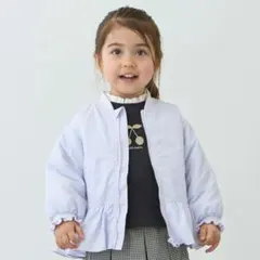 新品　未使用　プティマイン アウター 中綿 キルティング　ジャケット　90cm