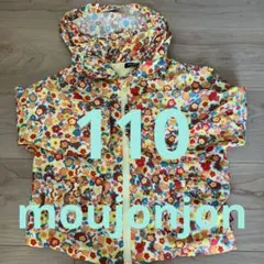 花柄フード付き　ジャケット　ムージョンジョン
