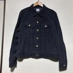 Lee コーデュロイジャケット リー・ジャパン製 チャコールグレー 炭黒