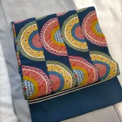 浴衣 帯 2点セット 綿100％ 小花柄 琉球紅型監修 - メルカリ