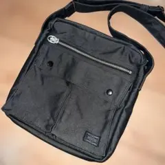 【新品同様】PORTER ポーター スモーキー ボディバッグ　07531 黒 SMOKY（PORTER） ポーター スモーキー スリングショルダーバッグ 592