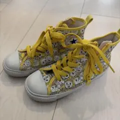 Converse ドラミちゃん柄 イエロースニーカー