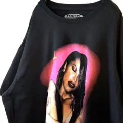アーリヤ R&B AALIYAH Tシャツ XL ブラック 黒 古着