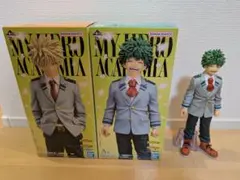 一番くじ　ヒロアカ　緑谷出久　爆豪勝己　フィギュア