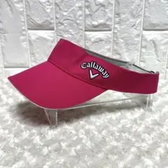 callaway キャロウェイ/サンバイザー/ピンク/ゴルフ/紫外線対策