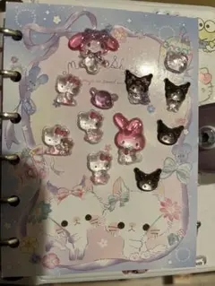 サンリオ　ボンボンドロップ　シール台紙つき　おすそわけ