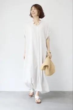 【新品/完売商品】プラスオトハ ボリュームルーズ ワンピースのサムネイル