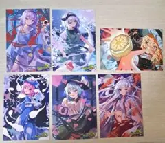 ぱいそんきっど 東方ポストカード5枚