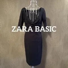 416 ZARA BASIC タイト　ワンピース