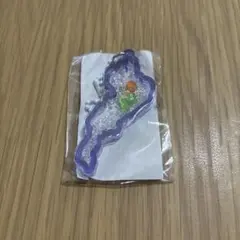 琵琶湖 アクリルキーホルダー 龍　パープル