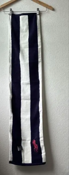 新品　RALPH LAUREN ライトハウスワイドストライプ　スポーツタオルのサムネイル