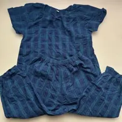 無印良品 キッズ パジャマ 半袖 チェック 女の子のサムネイル