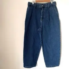 美品★GU デニムワイドパンツ メンズ Sサイズ